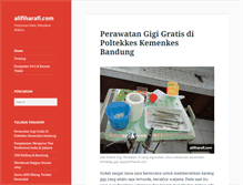 Tablet Screenshot of alifiharafi.com